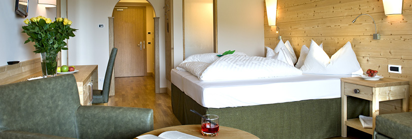 Doppelzimmer eines Zimmers im Hotel Schwarzer Adler